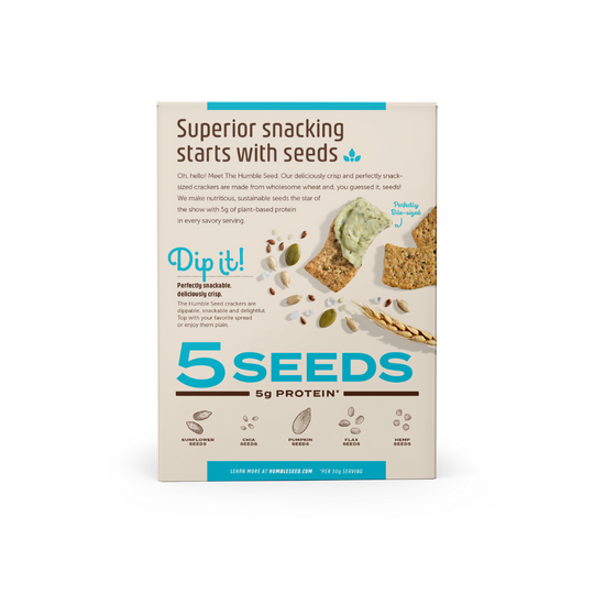 Sea Salt Whole Wheat Protein Crackers