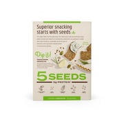 Garlic Herb Whole Wheat Protein Crackers